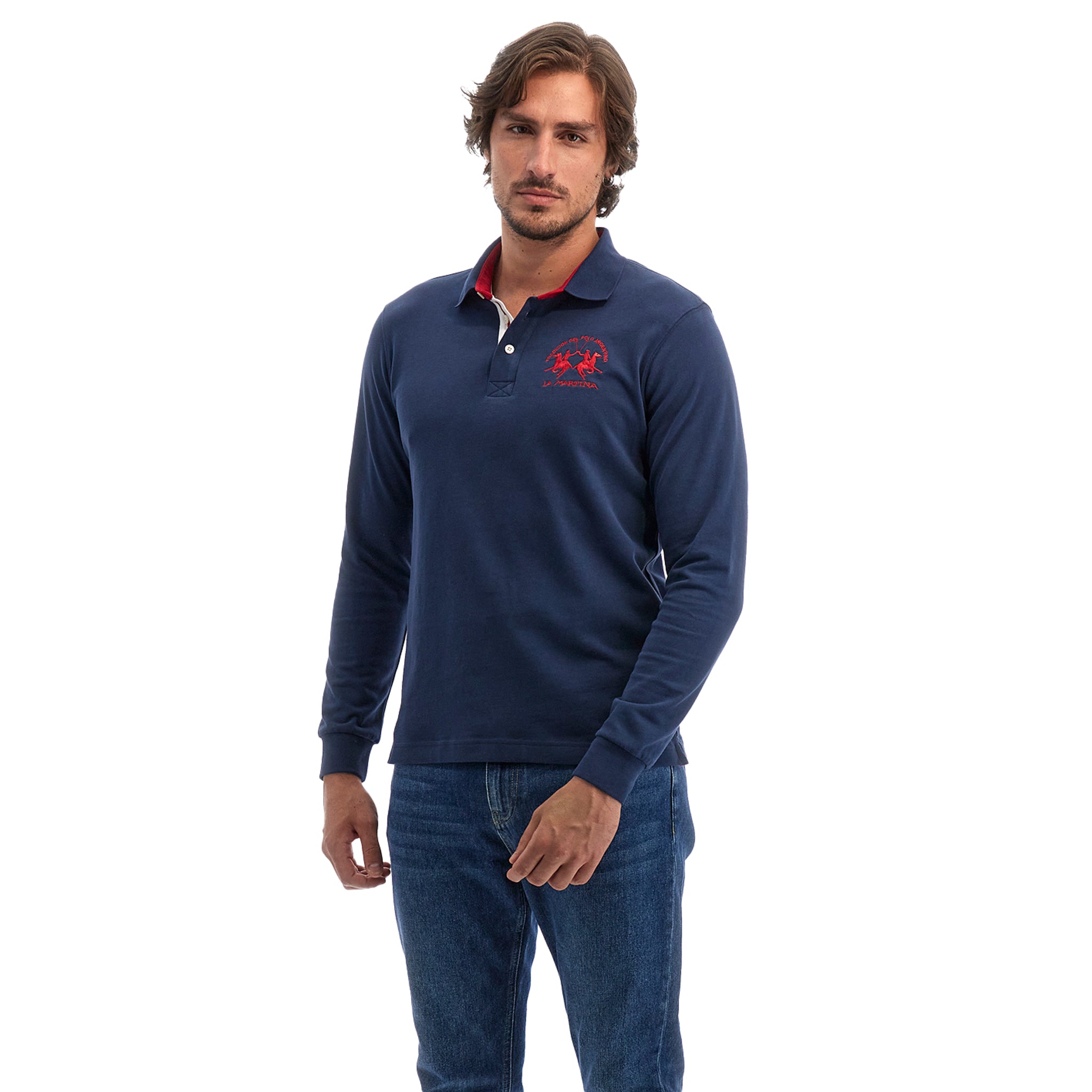 La Martina Man Blue Polo