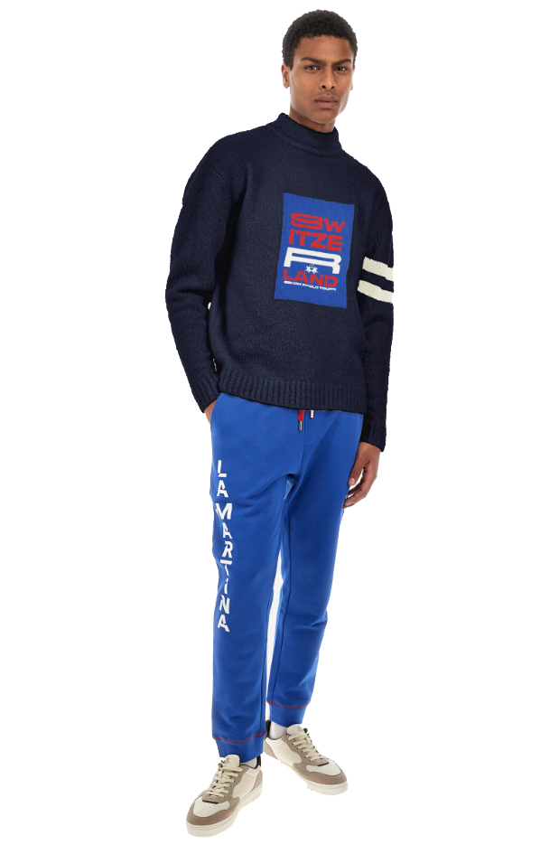 La Martina Man Blue Sweaters