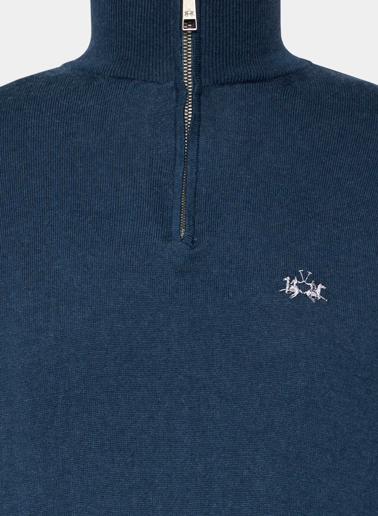 La Martina Man Blue Sweaters