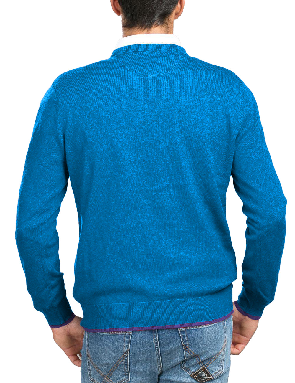 La Martina Man Light Blue Sweaters