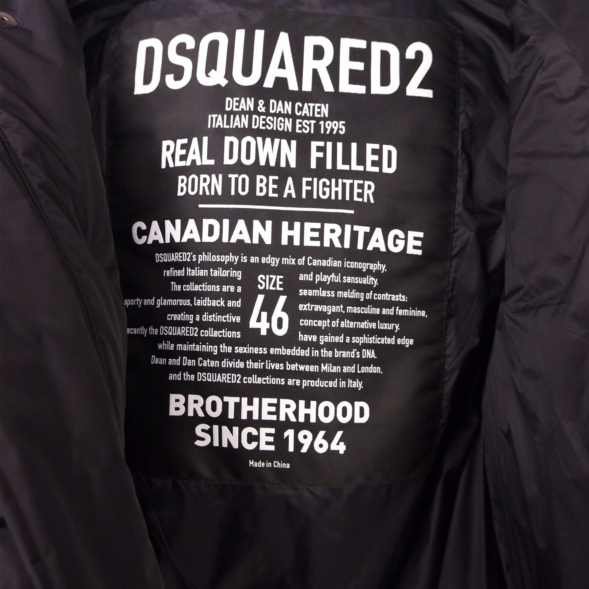 Dsquared2 Man Black Jackets
