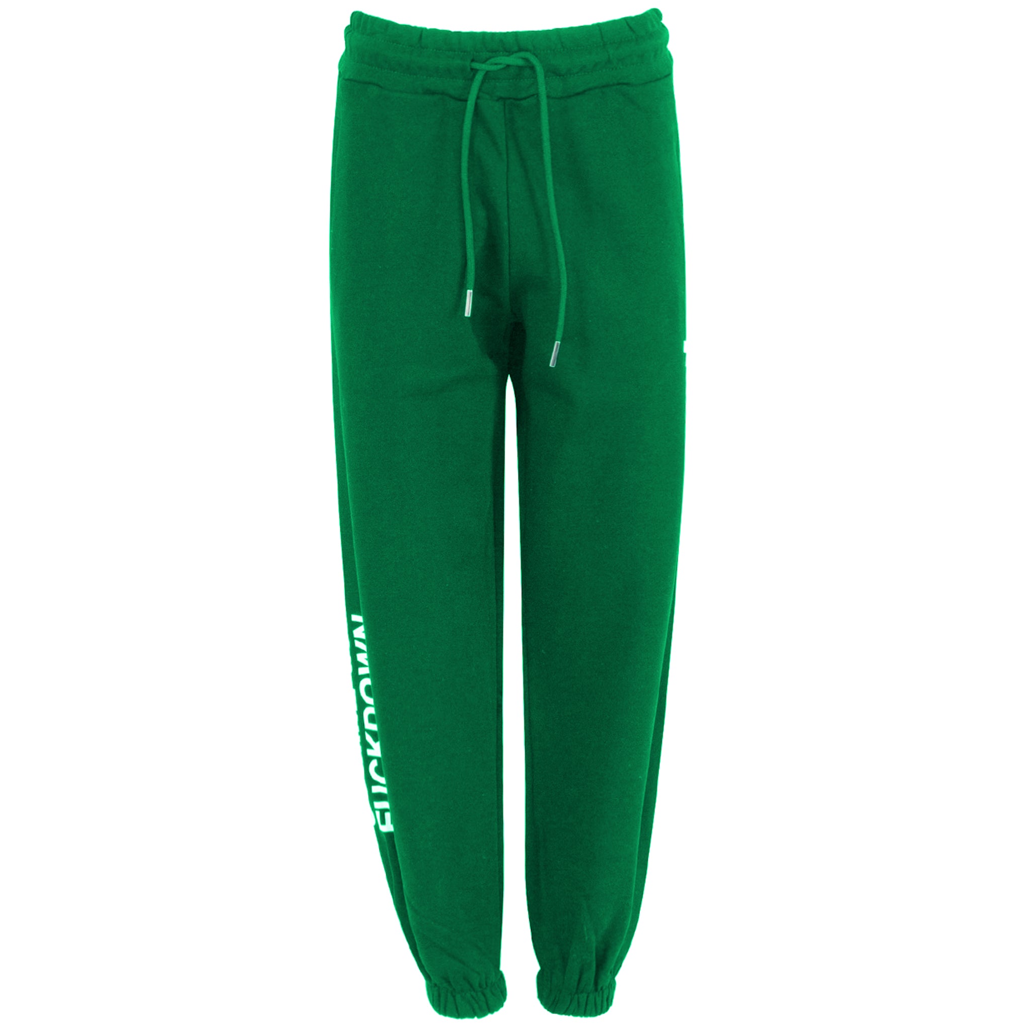 pantaloni felpa verde