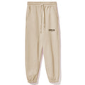 pantaloni felpa beige