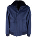 Loro Piana Fabric Man Bomber Coat Blue