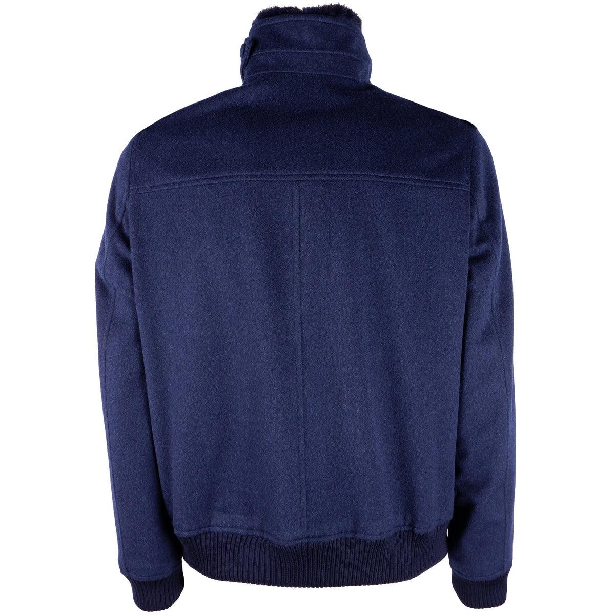Loro Piana Fabric Man Bomber Coat Blue