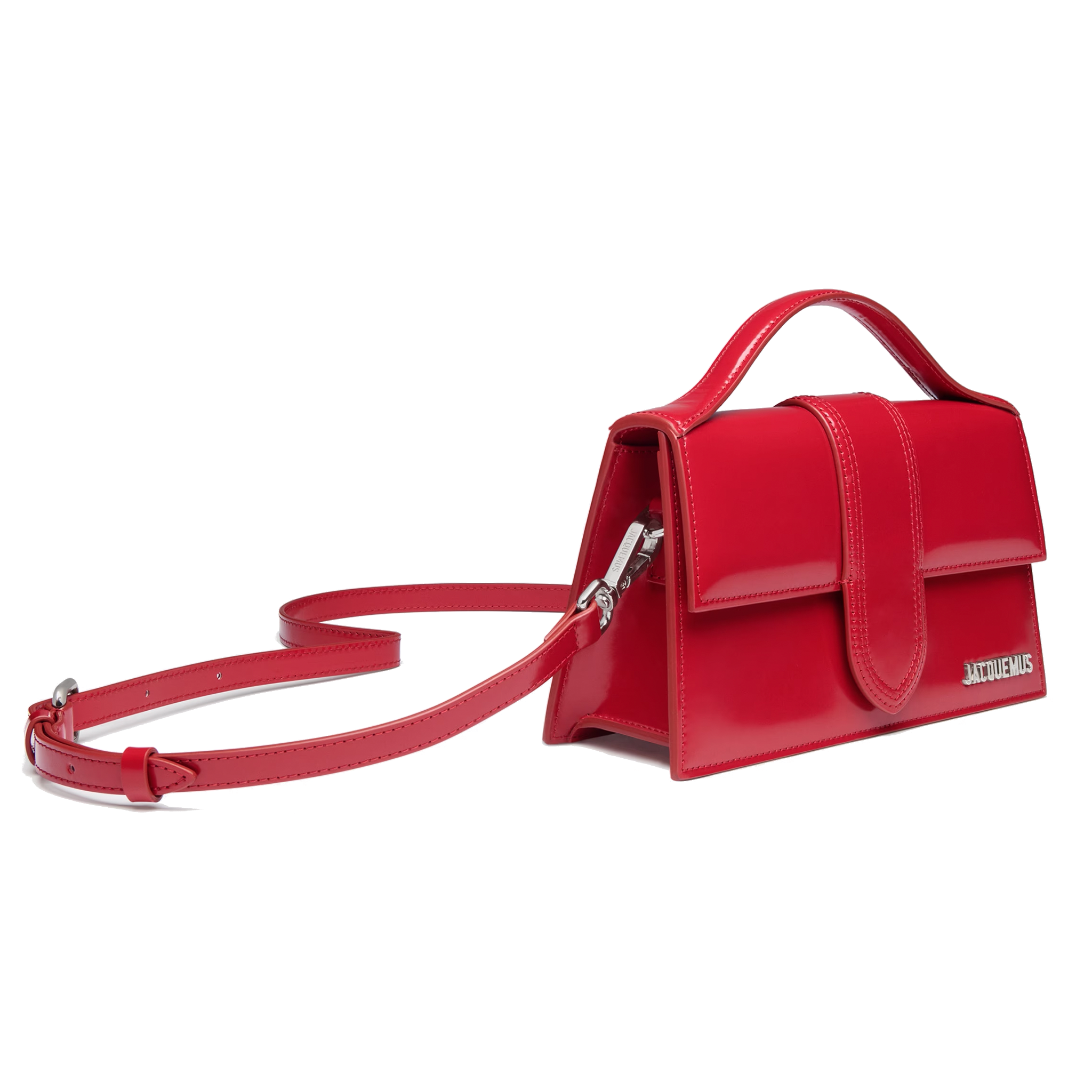 Jacquemus Woman Bambino Crossbody Bags Red