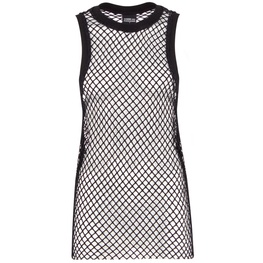 Comme Des Fuckdown Woman Black T-shirt & Top