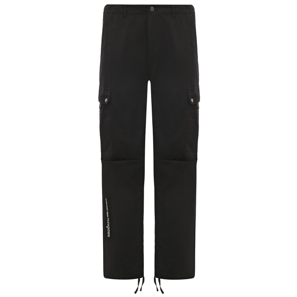 Comme Des Fuckdown Man Black Trousers
