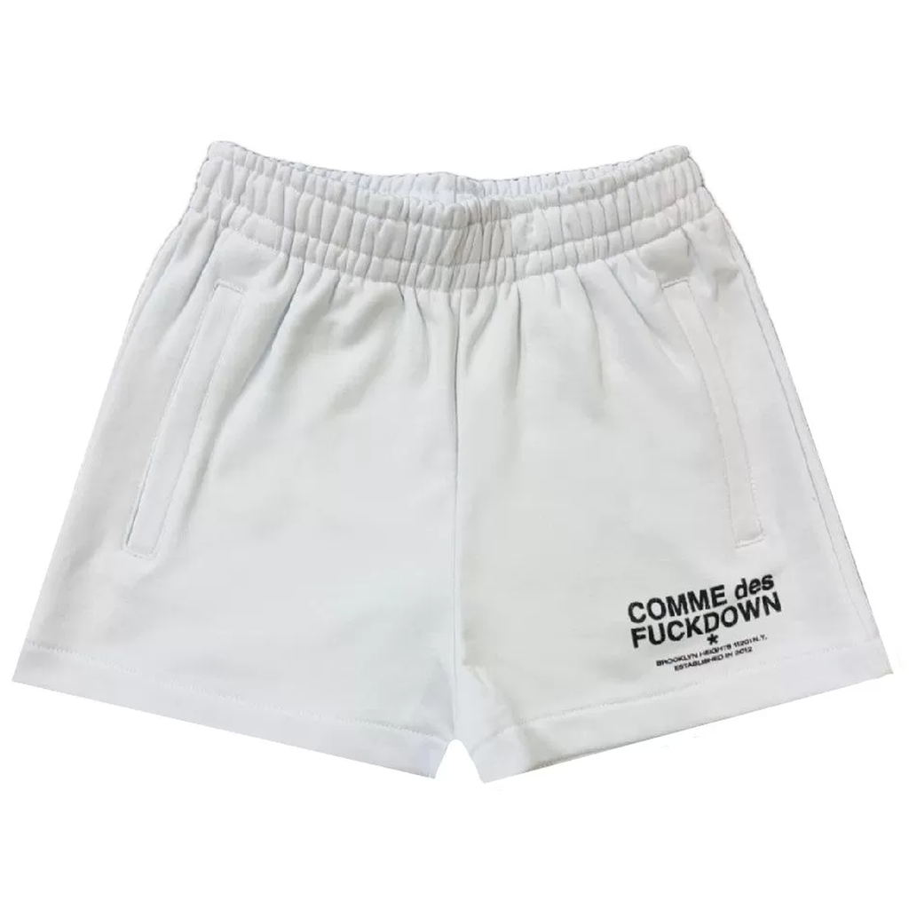Comme Des Fuckdown Woman White shorts