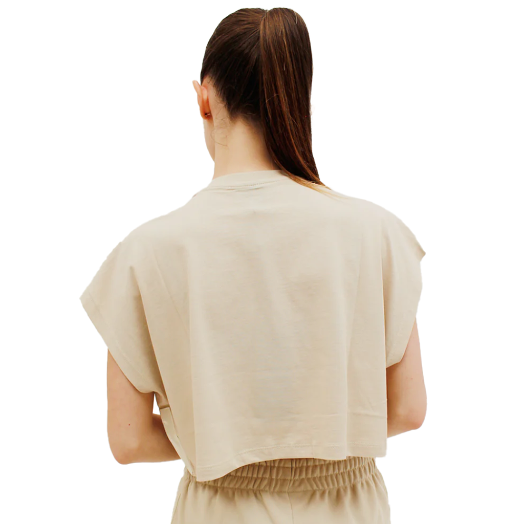 Comme Des Fuckdown Woman Beige T-shirt & Top