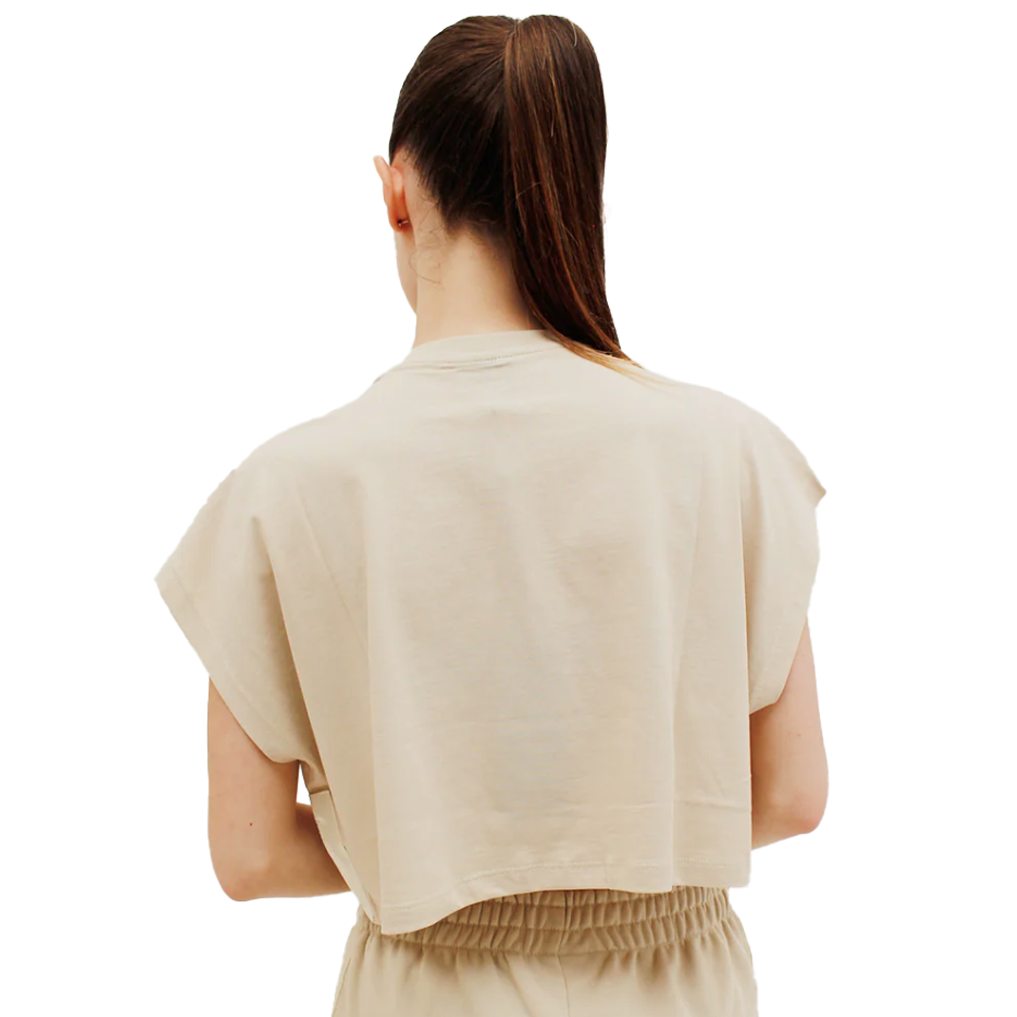 Comme Des Fuckdown Woman Beige T-shirt & Top