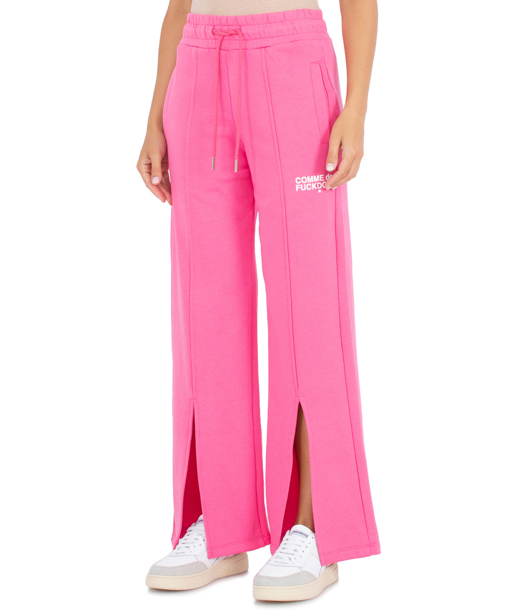 Comme Des Fuckdown Woman Pink Trousers