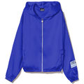giacca in raso blu