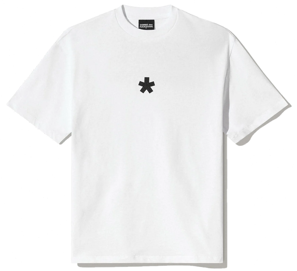Comme Des Fuckdown Woman White T-shirt & Top