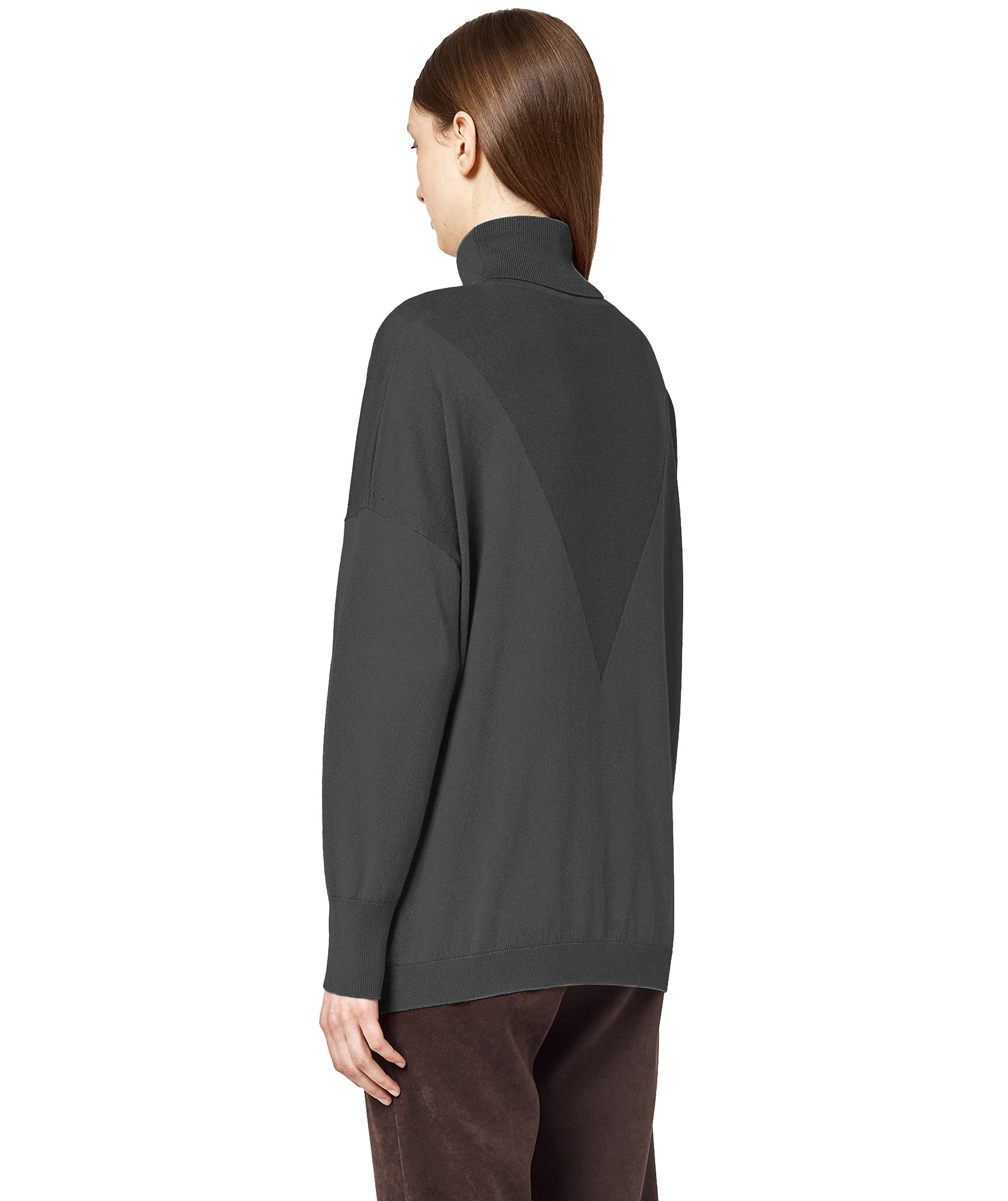 Alpha Studio Woman Grey Sweaters