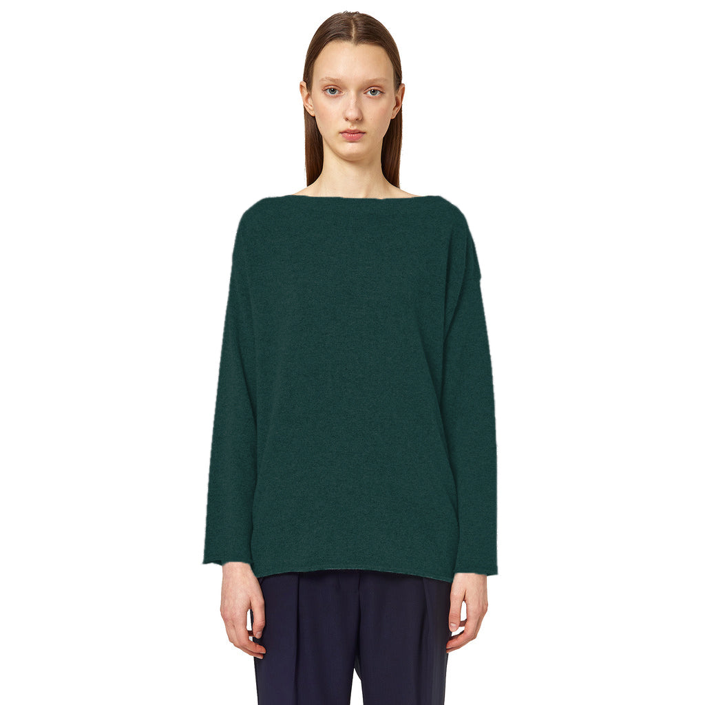 Alpha Studio Woman Green Sweaters