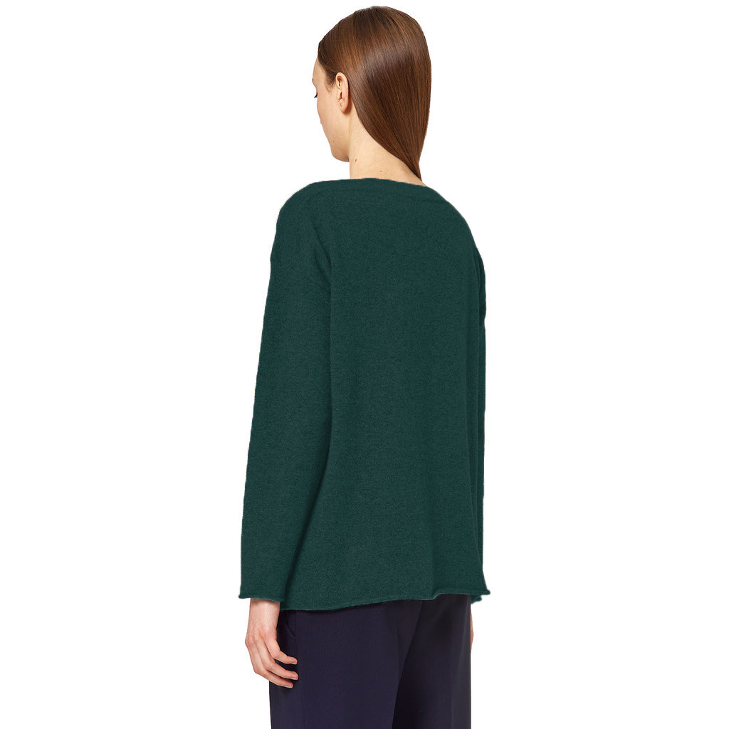 Alpha Studio Woman Green Sweaters