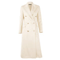 Loro Piana Fabric Woman Coat Double-Breasted Beige