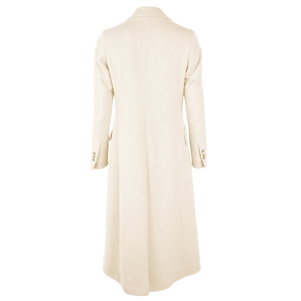 Loro Piana Fabric Woman Coat Double-Breasted Beige