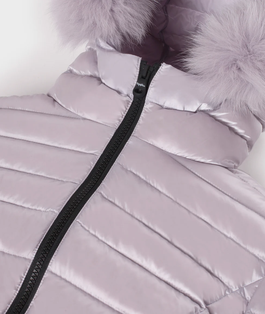 Refrigiwear Woman Mead Fur Jacket Lilac