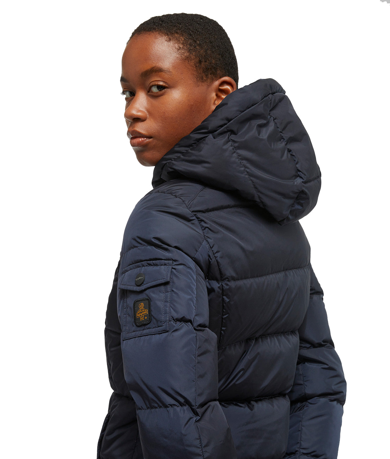 Refrigiwear Woman Lady Long Hunter Jacket Blue