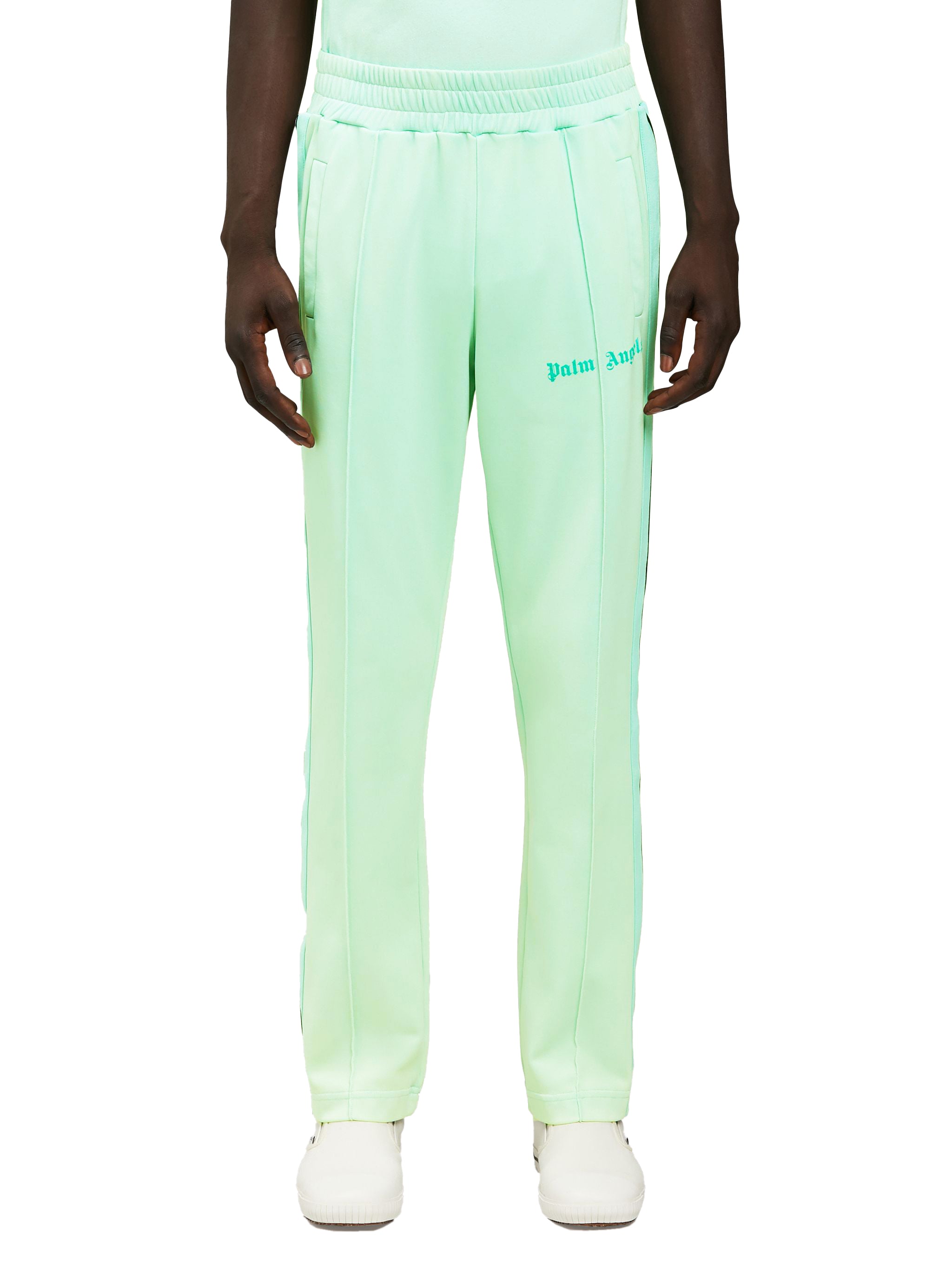 Palm Angels Man Green Trousers