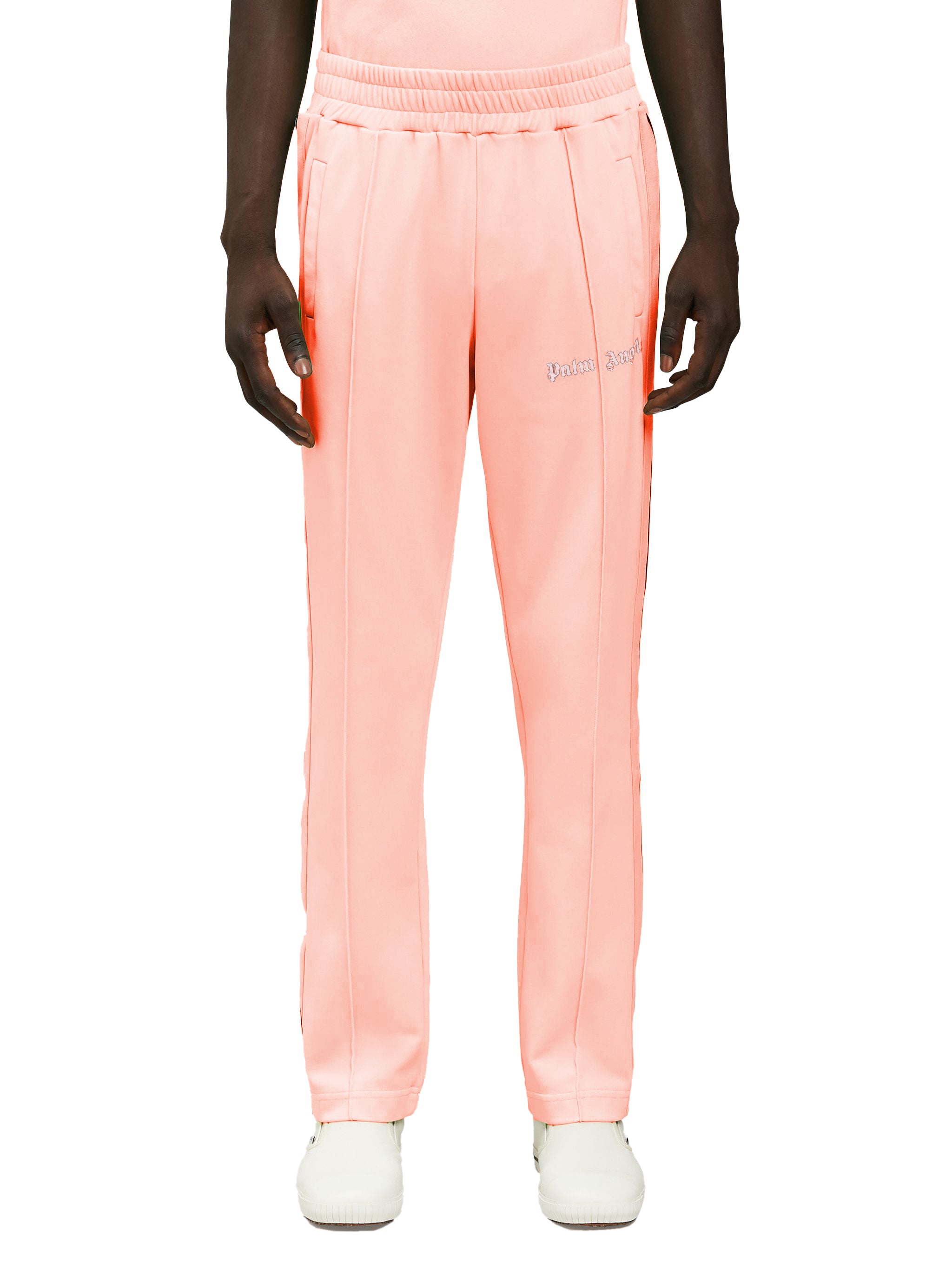 track pants salmon fluo