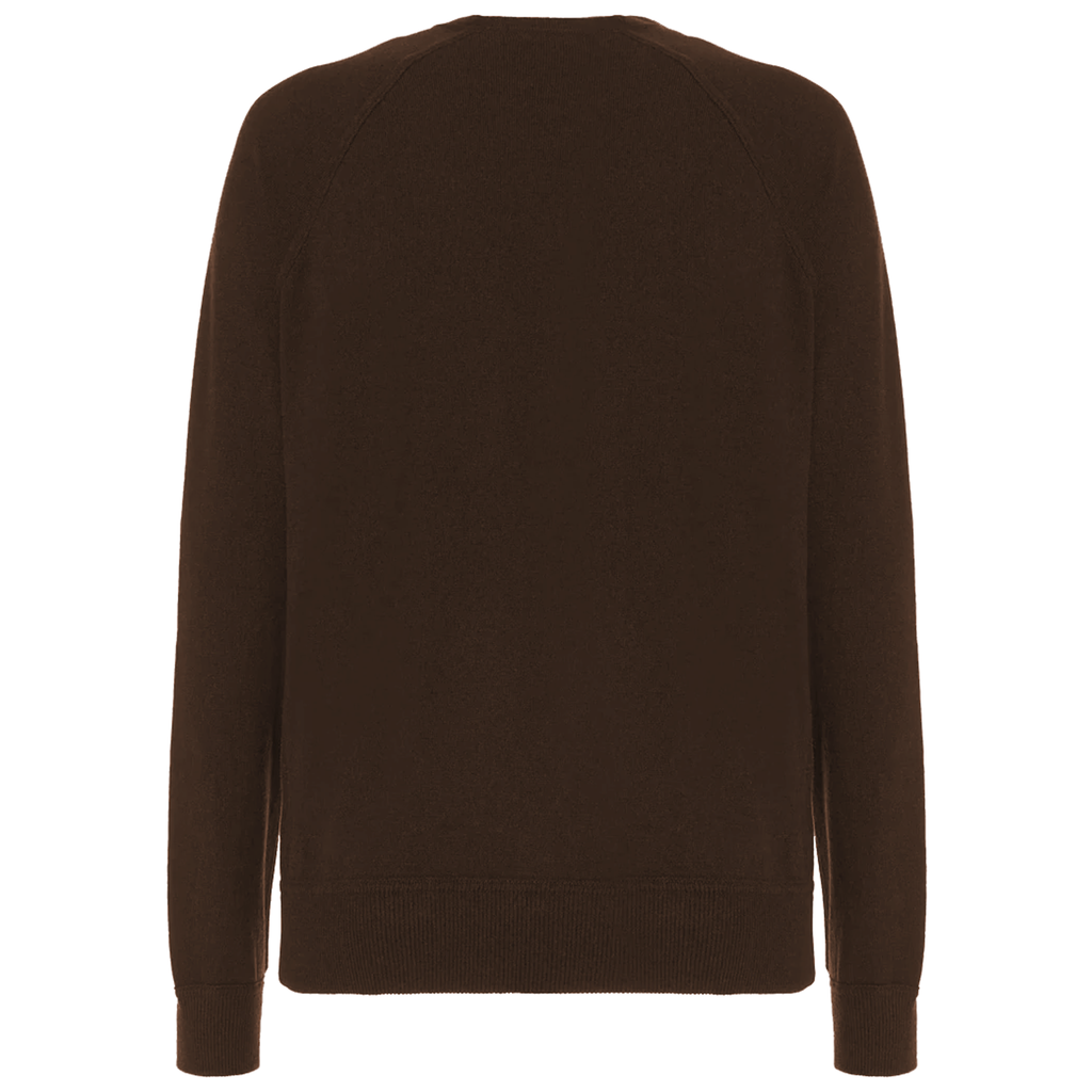 paricollo misto cashmere moro