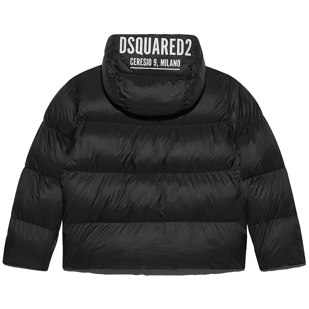 Dsquared2 Junior Down Jacket Ceresio Black