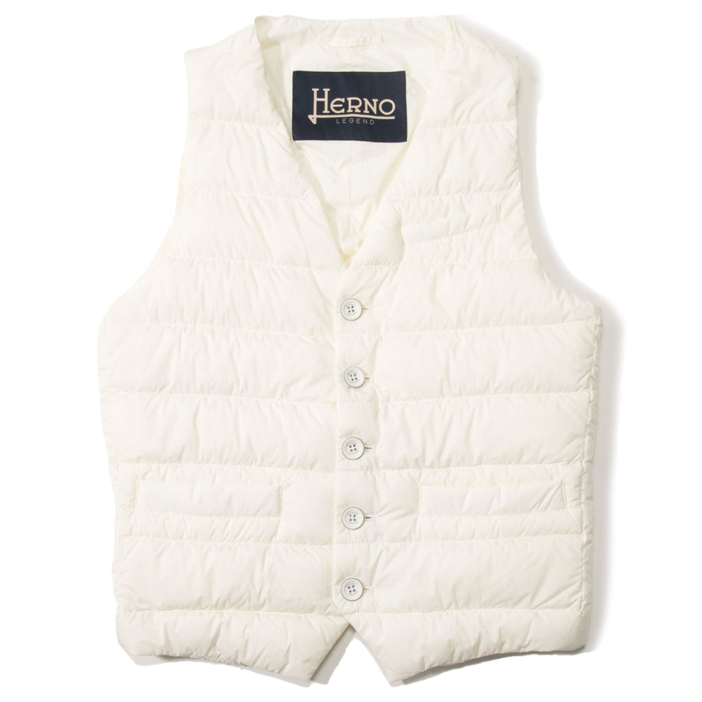 Herno Man White Vest