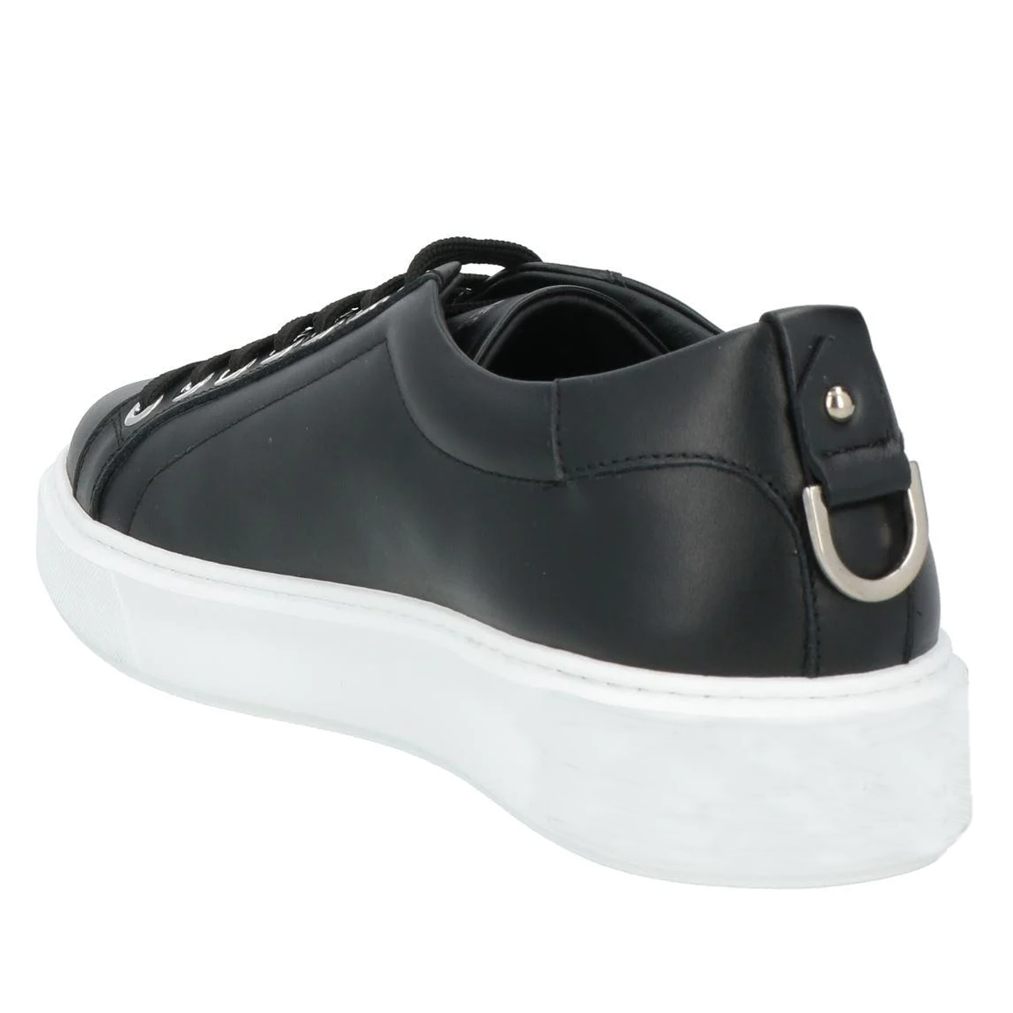 Les Hommes Man Black Sneakers