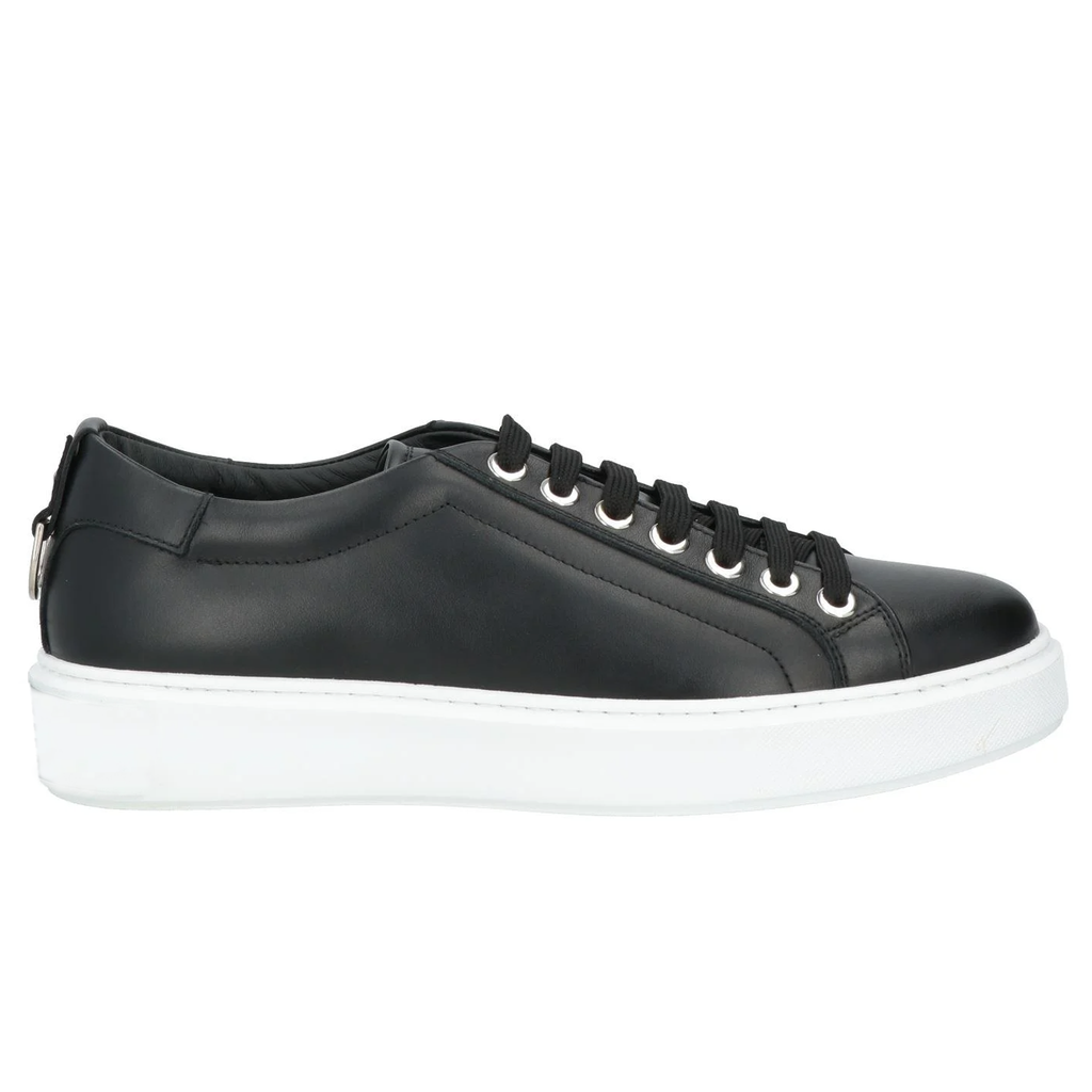 Les Hommes Man Black Sneakers