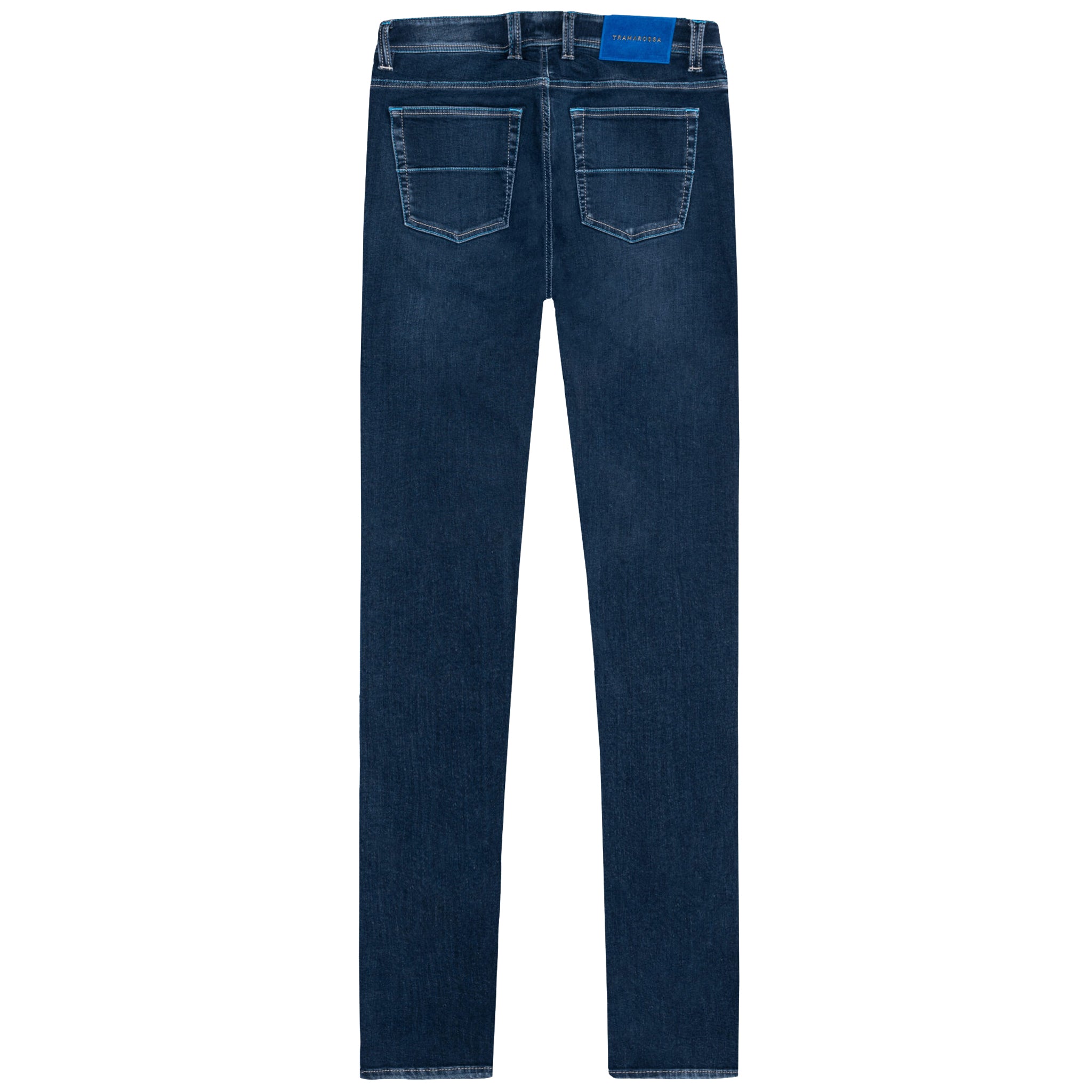 Tramarossa Man Zip Stretch Jeans Blue