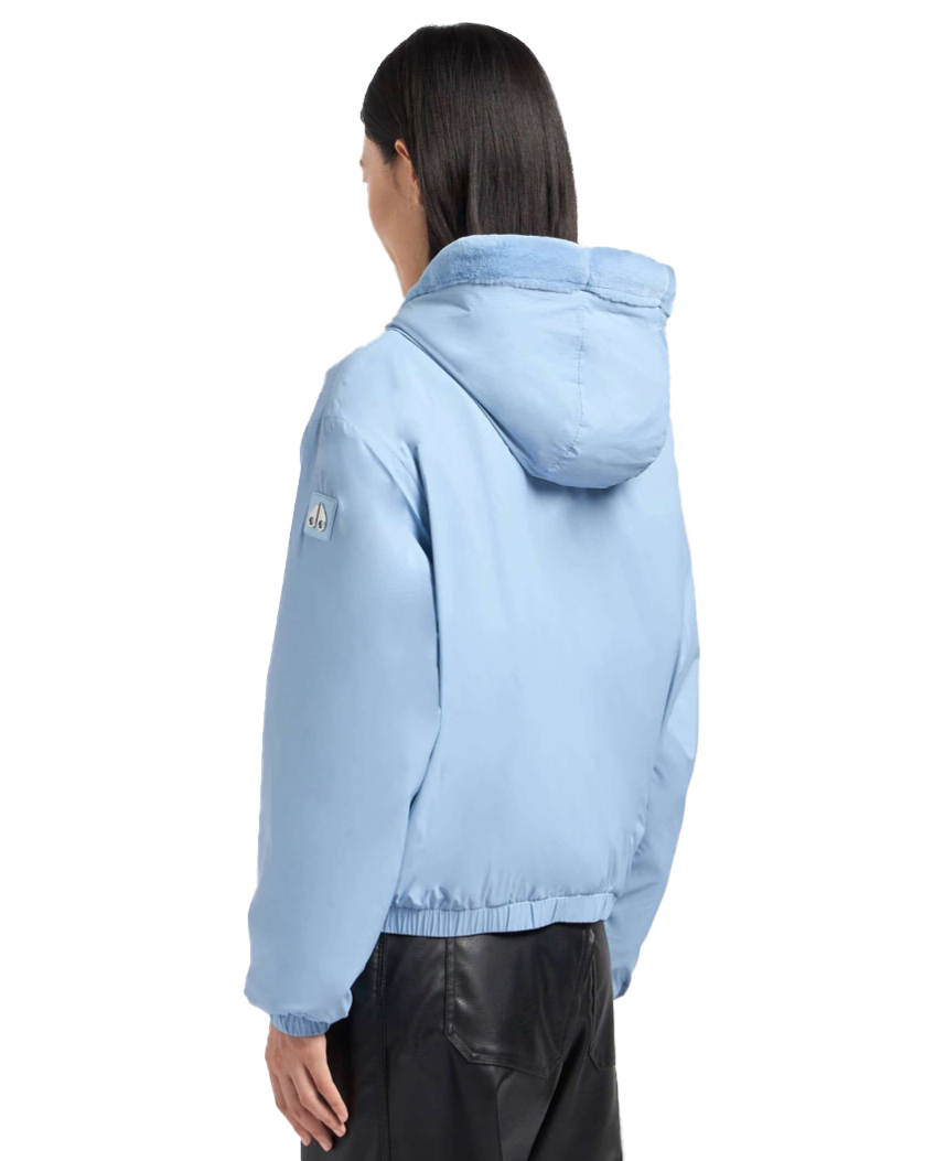 Moose knuckles Woman Light Blue Jackets