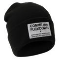 Comme Des Fuckdown Man Black Hats