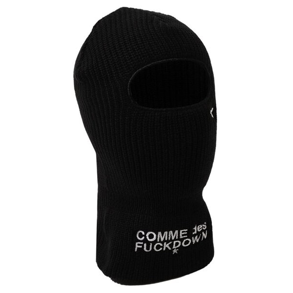 Comme Des Fuckdown Man Black Balaclava