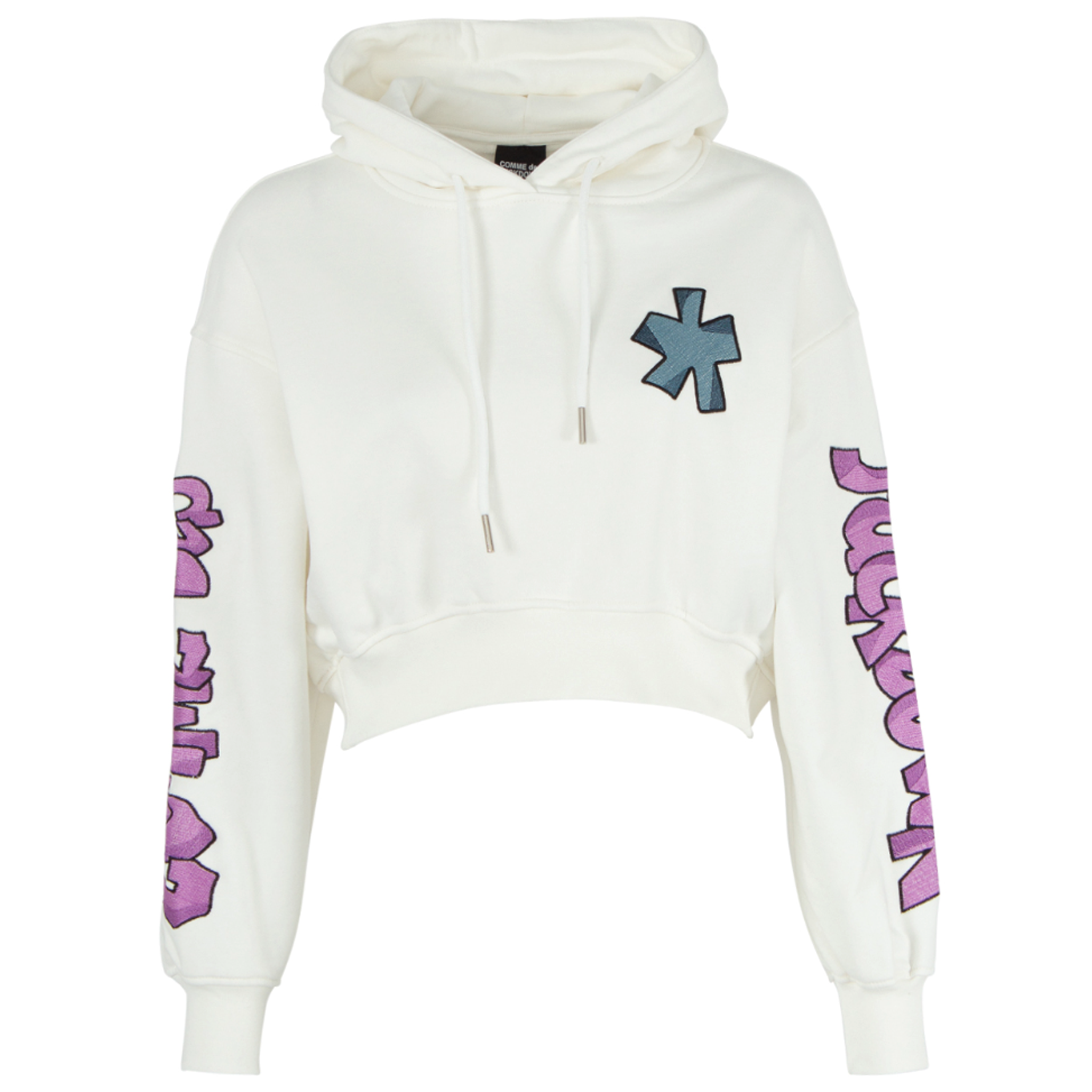 Comme Des Fuckdown Woman White Sweatshirts
