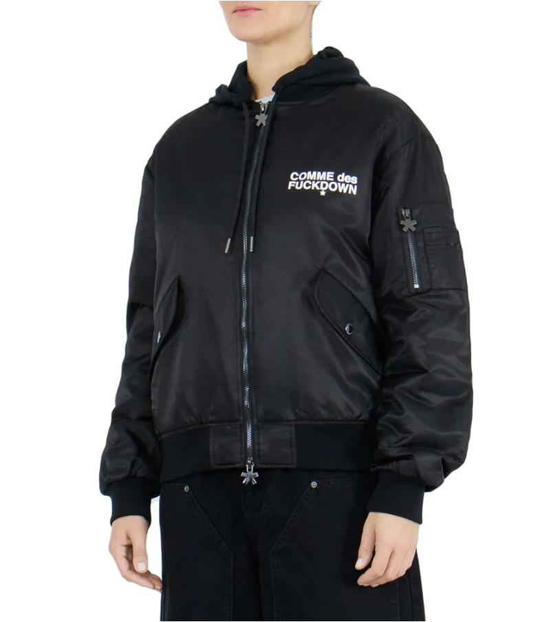 giacca bomber nera