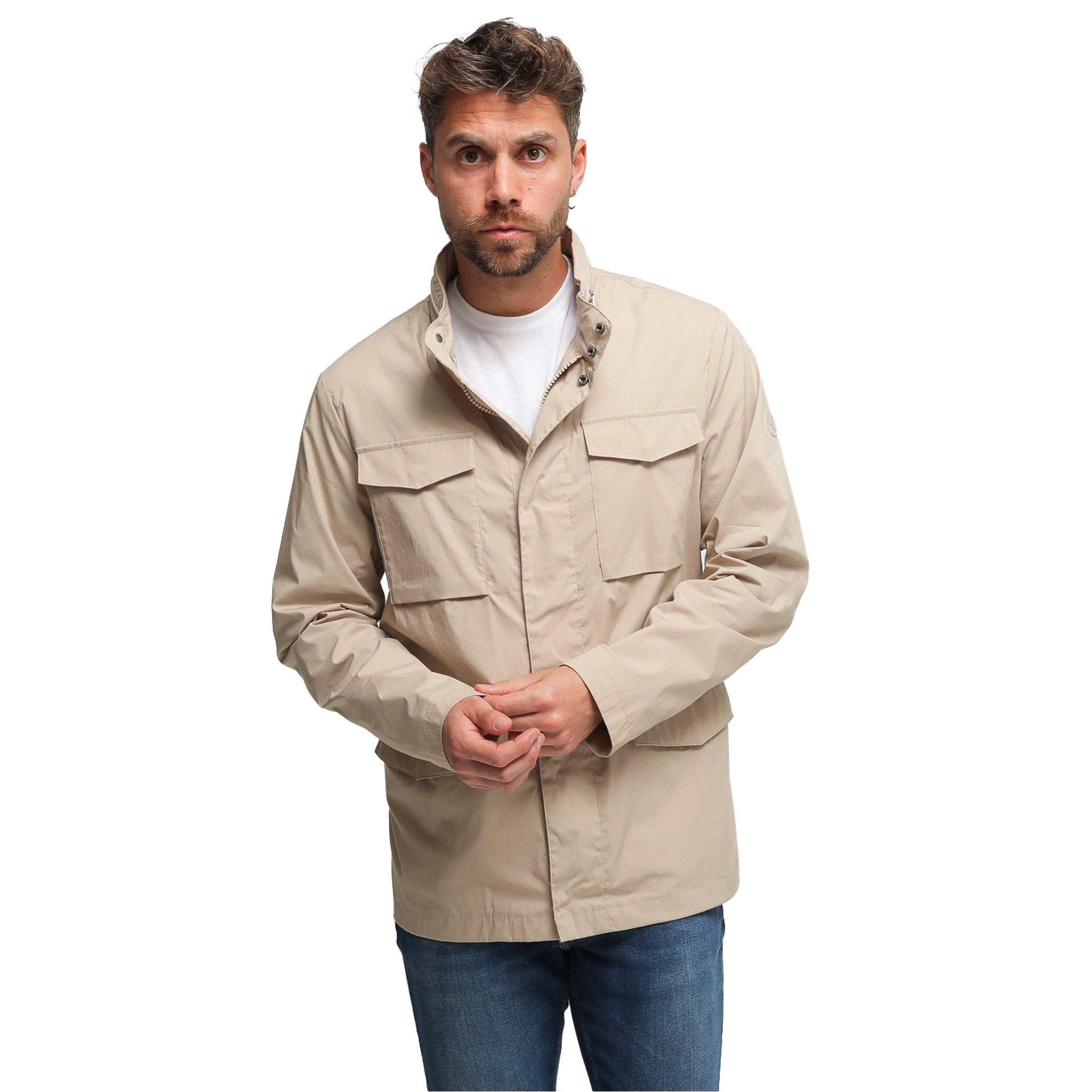 People of Shibuya Man Beige Jackets