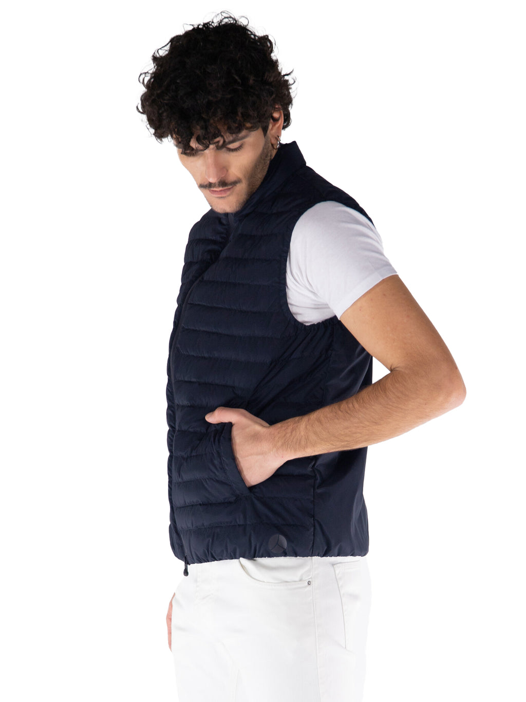 People of Shibuya Man Blue Vest