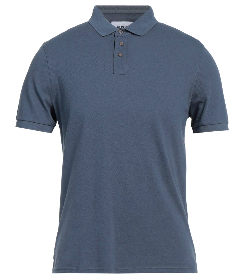 Alpha Studio Man Blue Polo