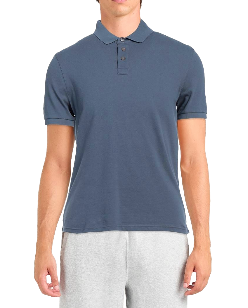 Alpha Studio Man Blue Polo