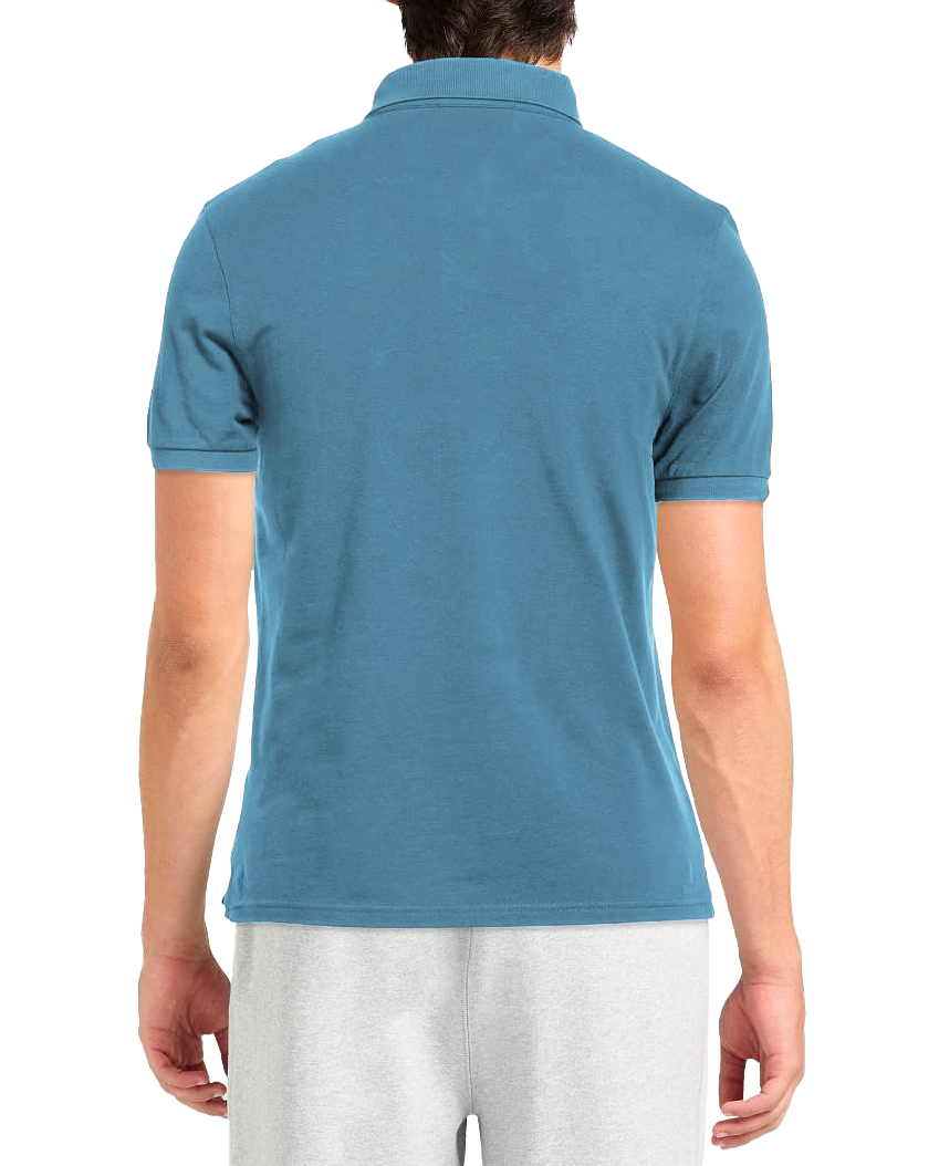 Alpha Studio Man Light Blue Polo