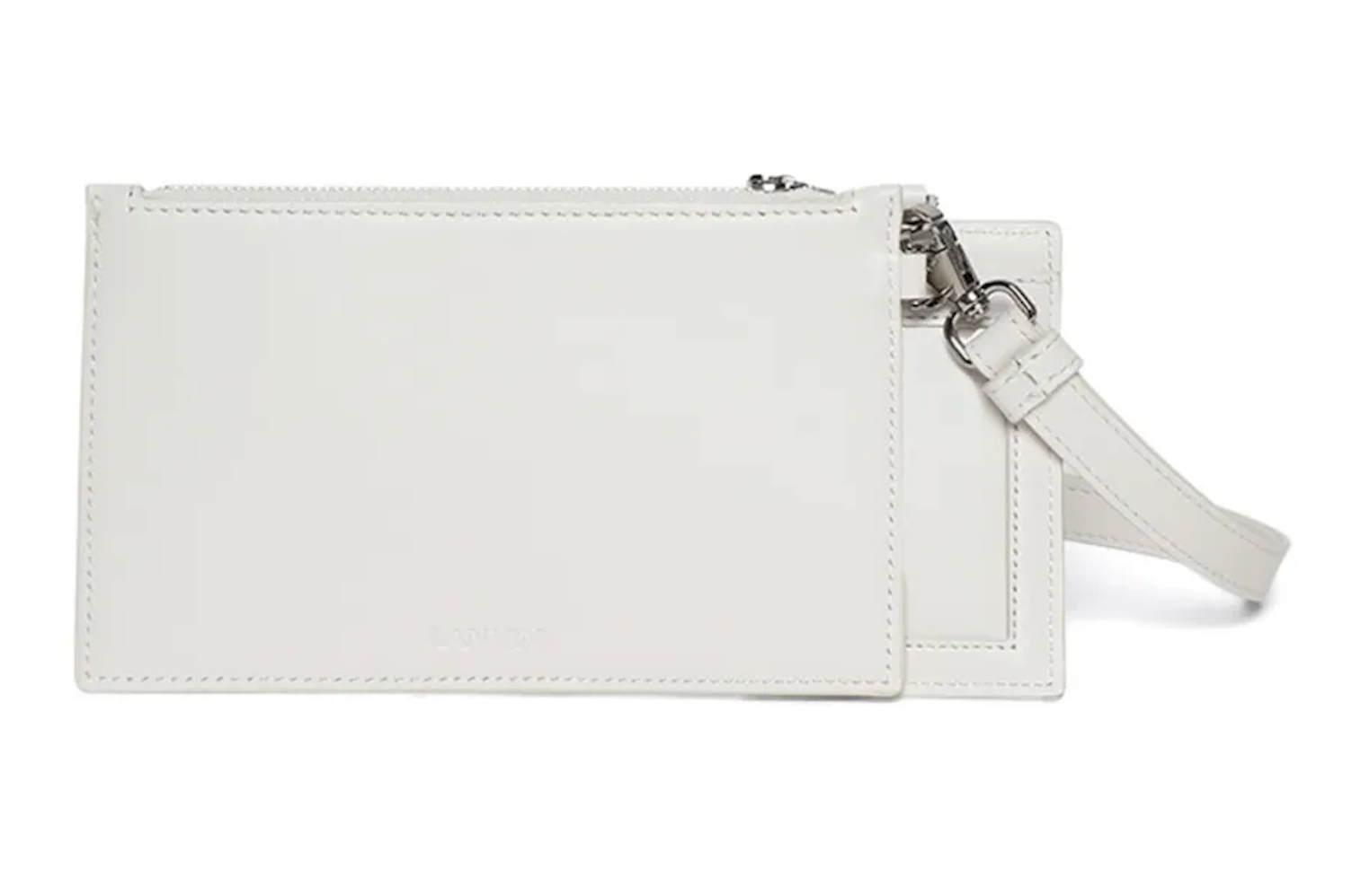 Lanvin Man White Wallets