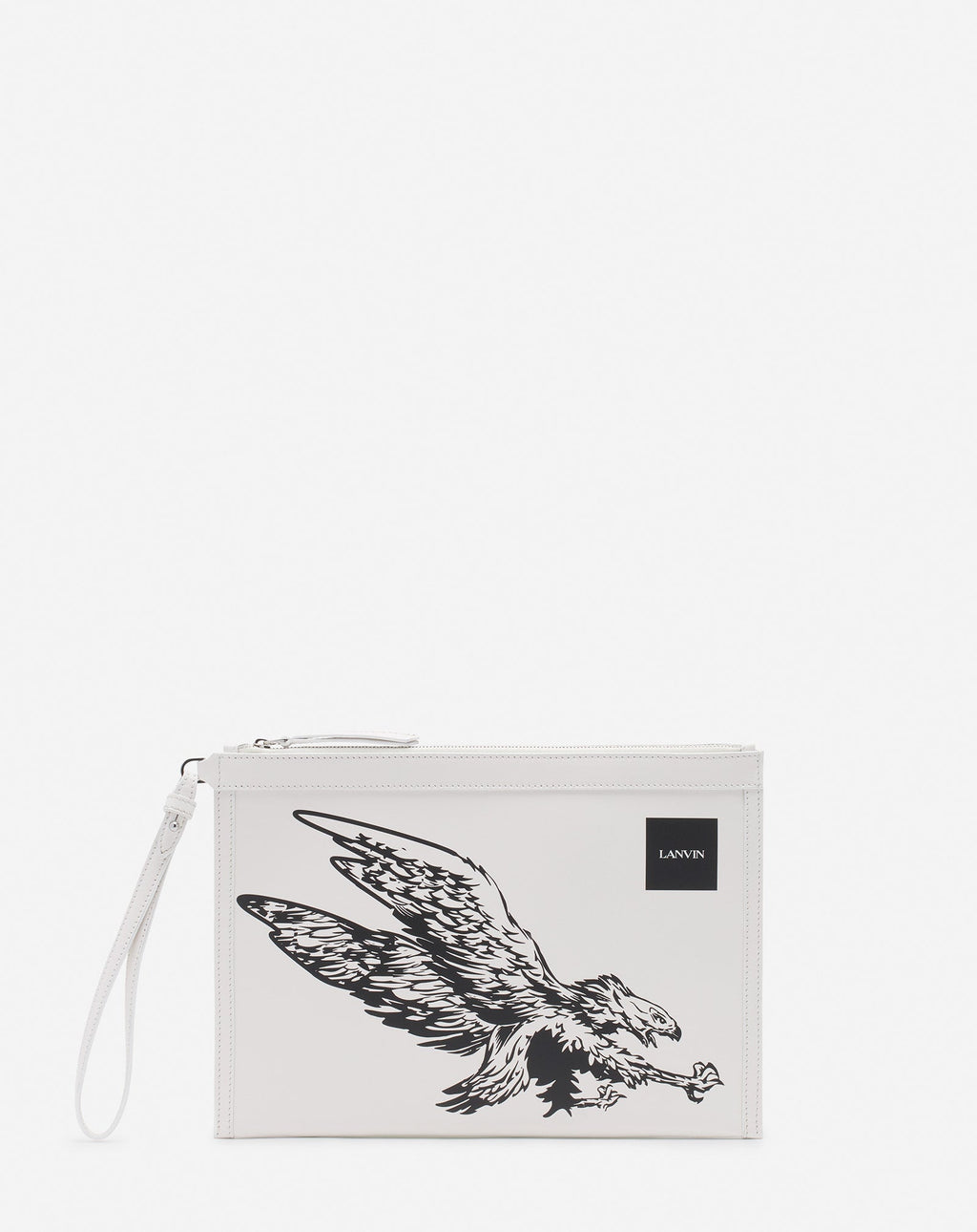Lanvin Man White Wallets