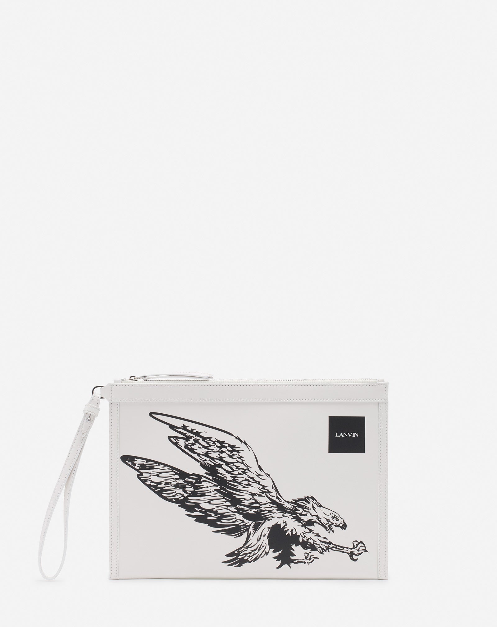 Lanvin Man White Wallets