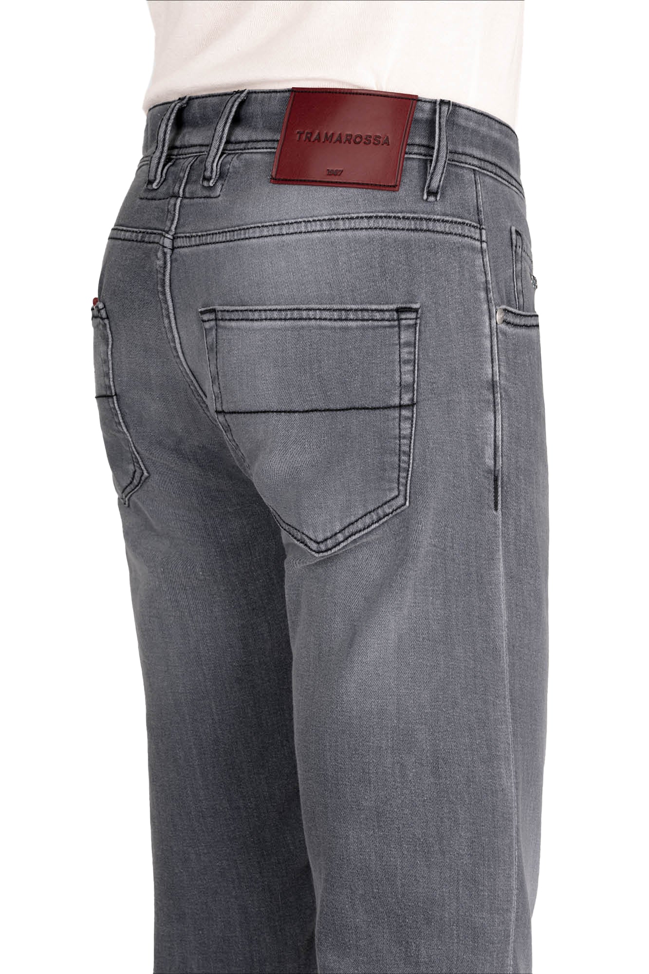 Tramarossa Man Grey Jeans