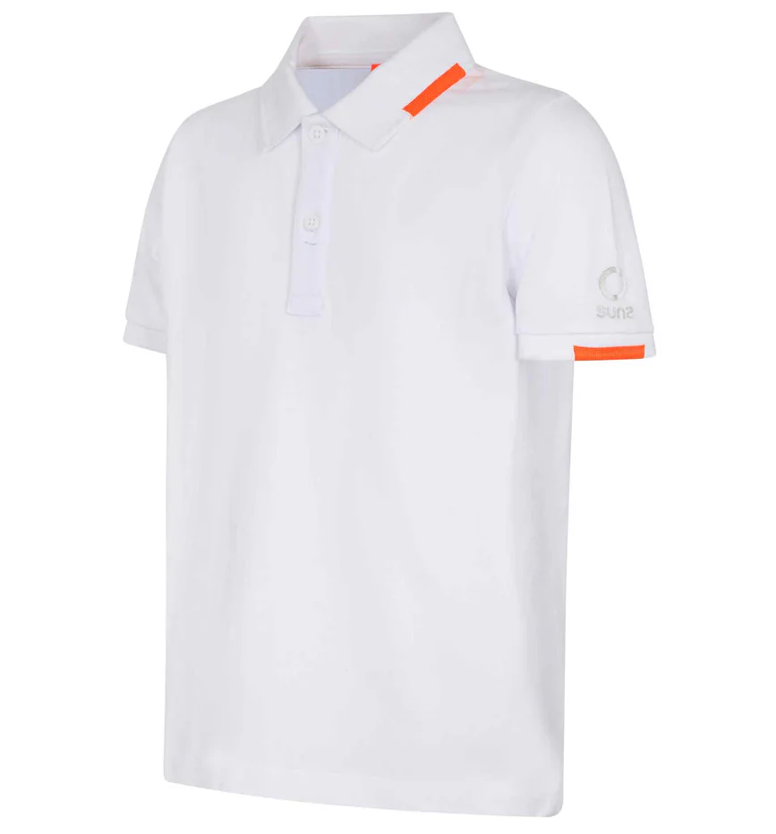 Suns Man White Polo