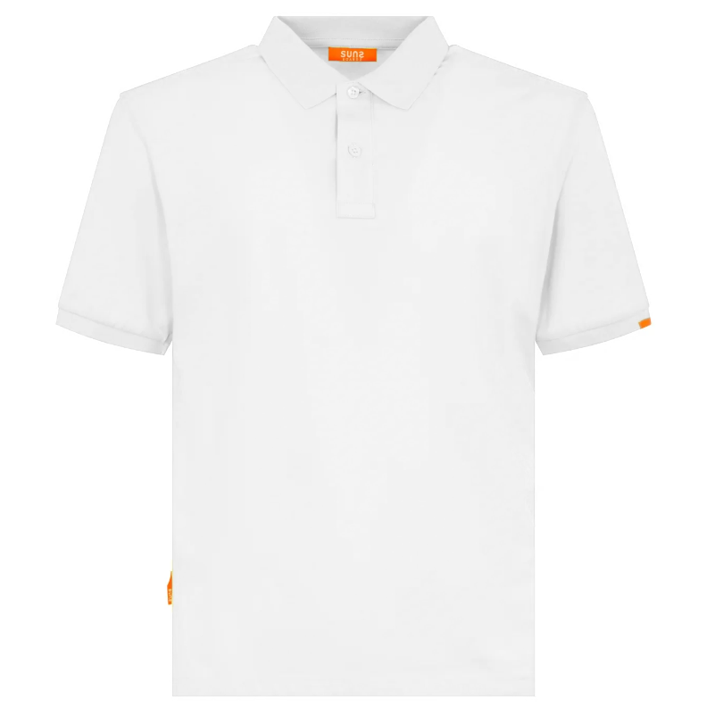 Suns Man White Polo