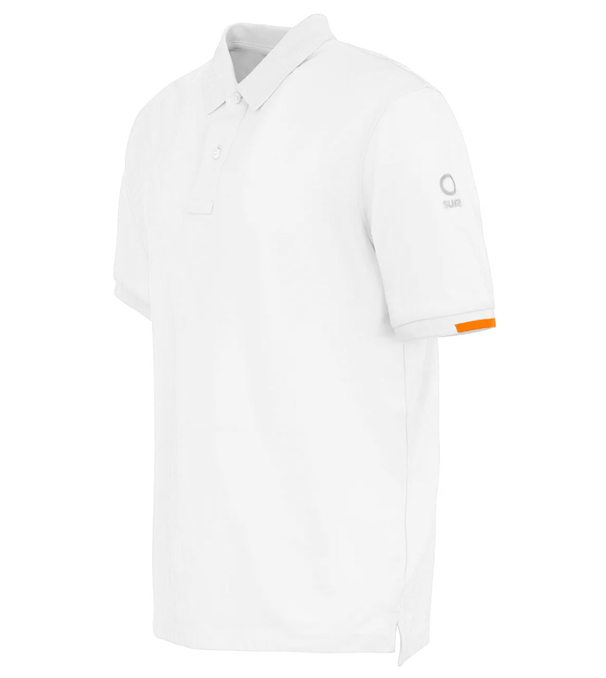 Suns Man White Polo